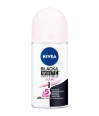 NIVEA DEO ROLLON W INVISIBLE B&W CLEAR X50
