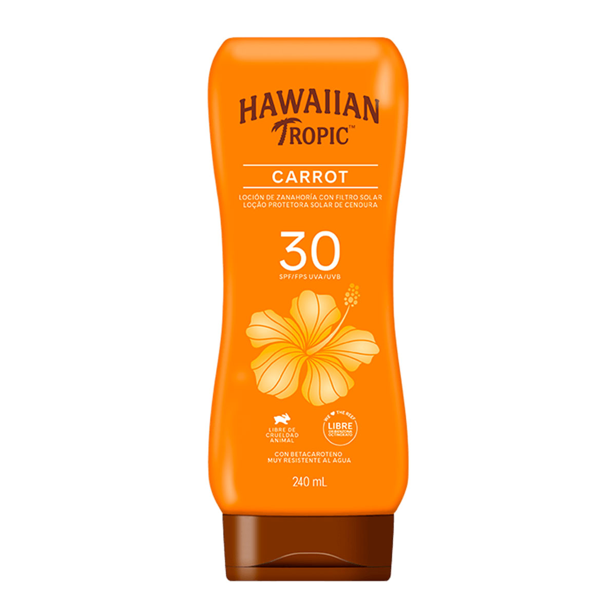 HAWAIIAN LOC BRONC ZANAHOR SPF30 X 240