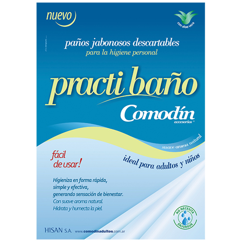 COMODIN PRACTIBAÑO PAÑO JABONOSO X 10