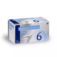 Agujas NovoFine 32G Tip 6 mm Super Flow x 100 unidades