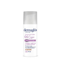Crema con Color Facial CC Cream Día Dermaglós Tono 2 FPS30