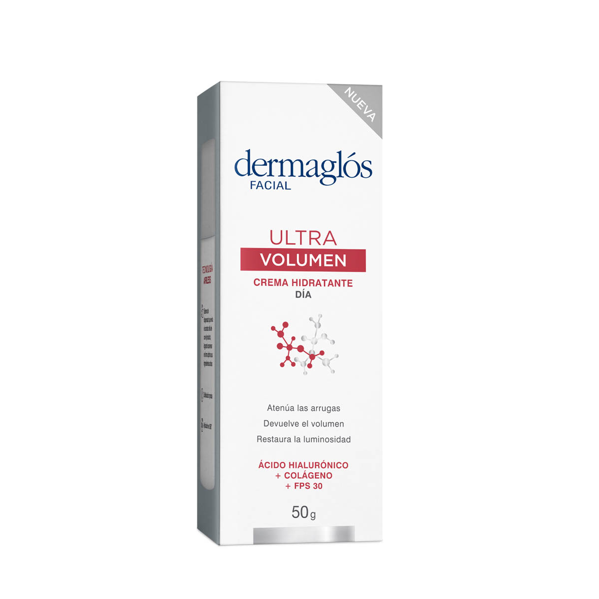Crema Dermaglós Hidratante de Día FPS30 Ultra Volumen x50g - Imagen 4
