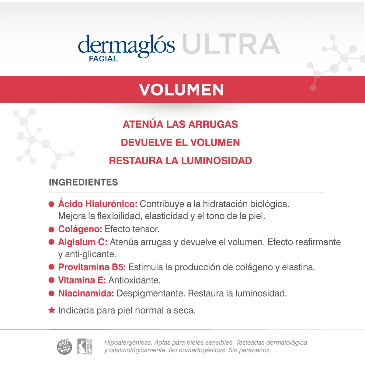 Crema Dermaglós Contorno Ojos Ultra Volumen y Estructura 15g - Imagen 8