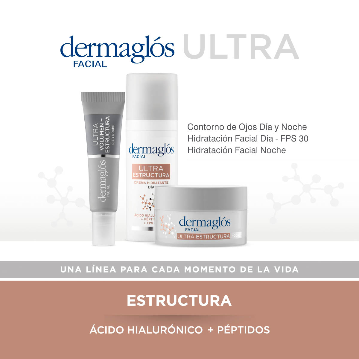 Crema Dermaglós Contorno Ojos Ultra Volumen y Estructura 15g - Imagen 9