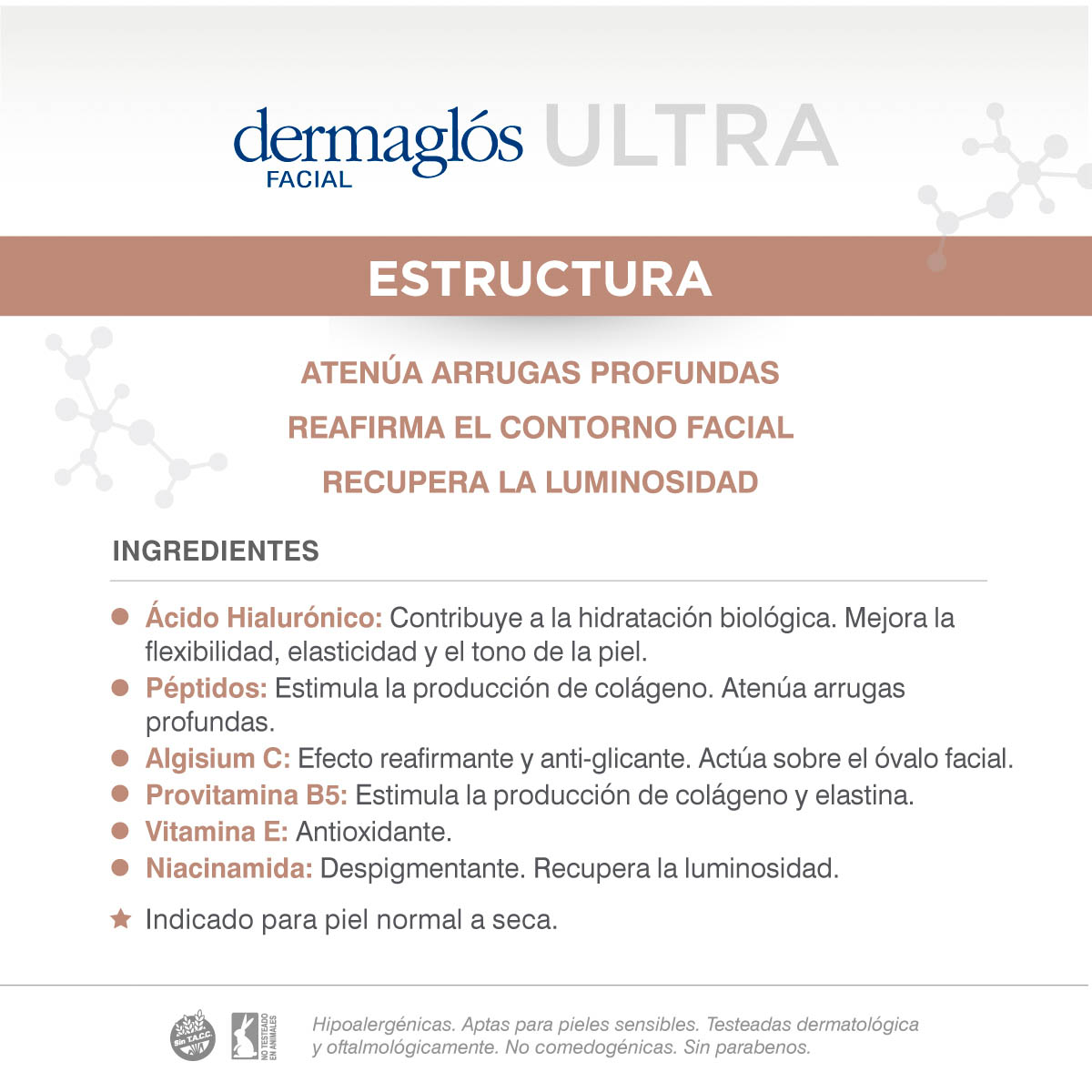 Crema Dermaglós Contorno Ojos Ultra Volumen y Estructura 15g - Imagen 10